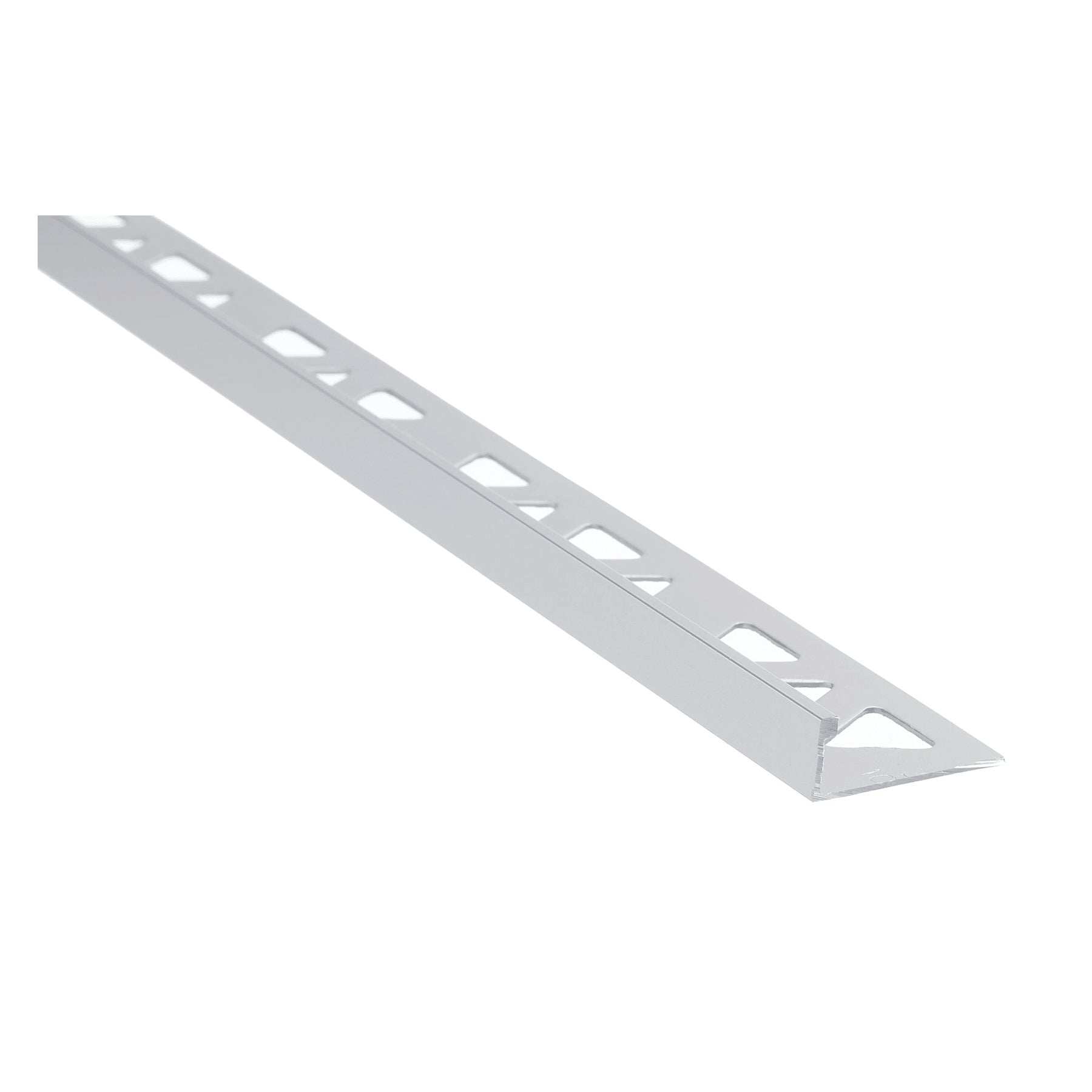 Metal Trim 3/8 in 8 feet Matte Bright Clear