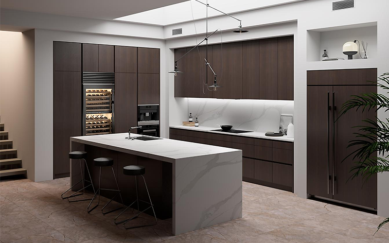 Countertop Quartz 2cm - 3cm LXHA Calacatta Sol SF 63X130 in