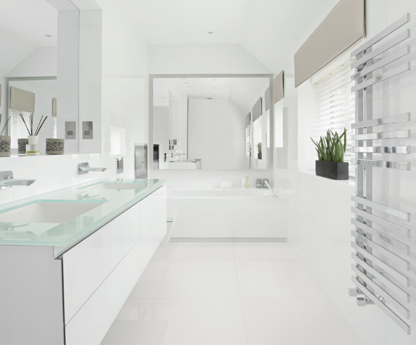 Céramique Prima Vrai Blanc polie rectifiée 12 x 24 po | 30 x 60 cm