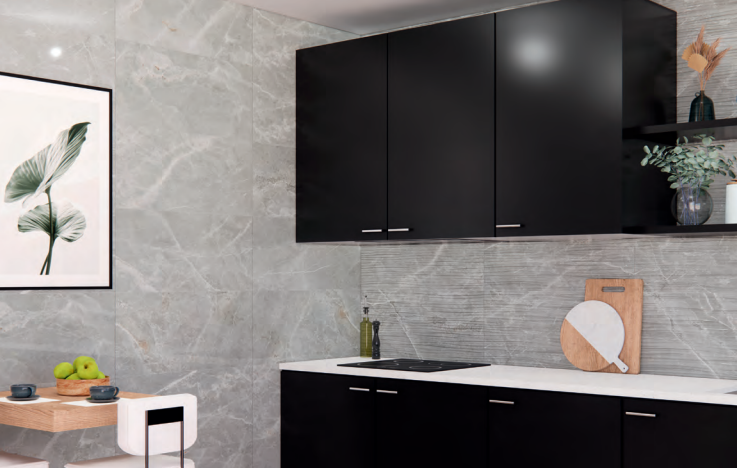 Tuile Porcelaine Pris Fior Di Bosco Perla poli 24x24 po 