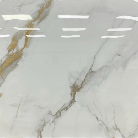 Ceramic Tile Calacata Gold 24x24 in 15.50 SF Box