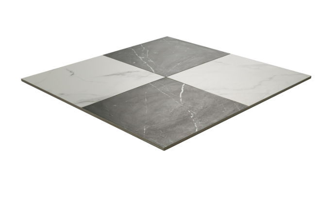Calacatta marquina Chekered 24x24 matte