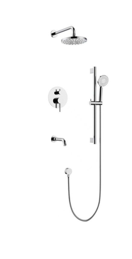 Shower Kit 3 Fonctions Chrome.