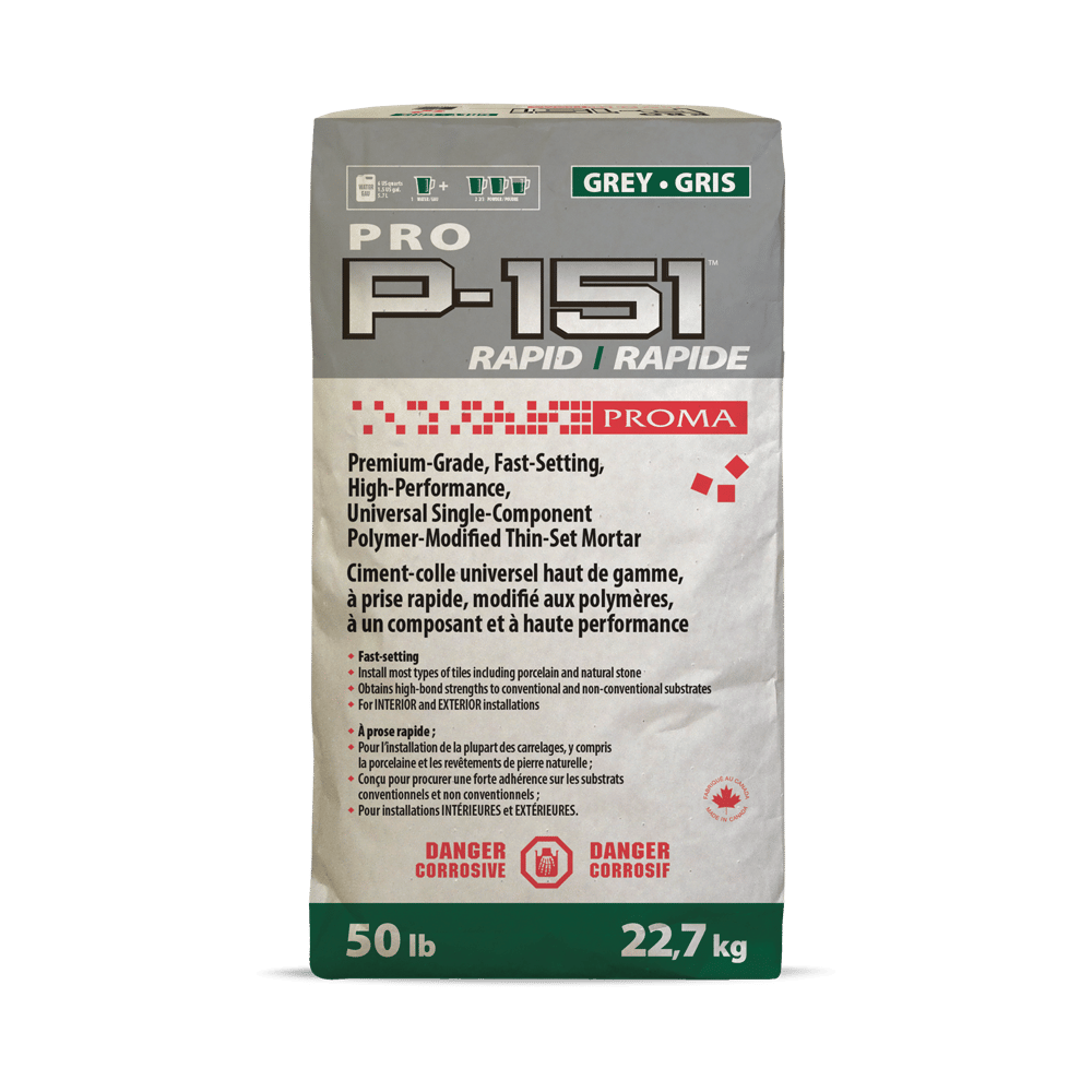Cement / mortar / concrete mix 22.7 kg Proma Pro P-151 SF Gris ...