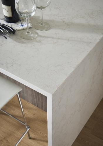 Comptoir Quartz 2cm - 3cm LXHA Dolce PC 63X130 po