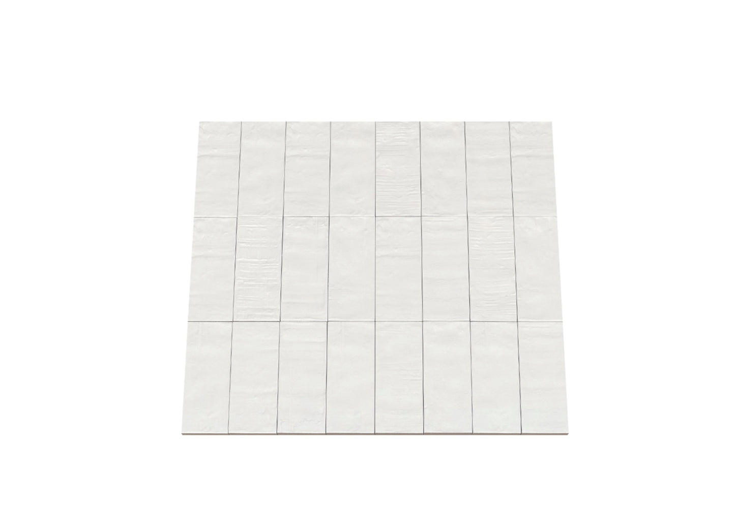 Tile Forme, Bianco, 3x8, Matt, 9,72 sf/box