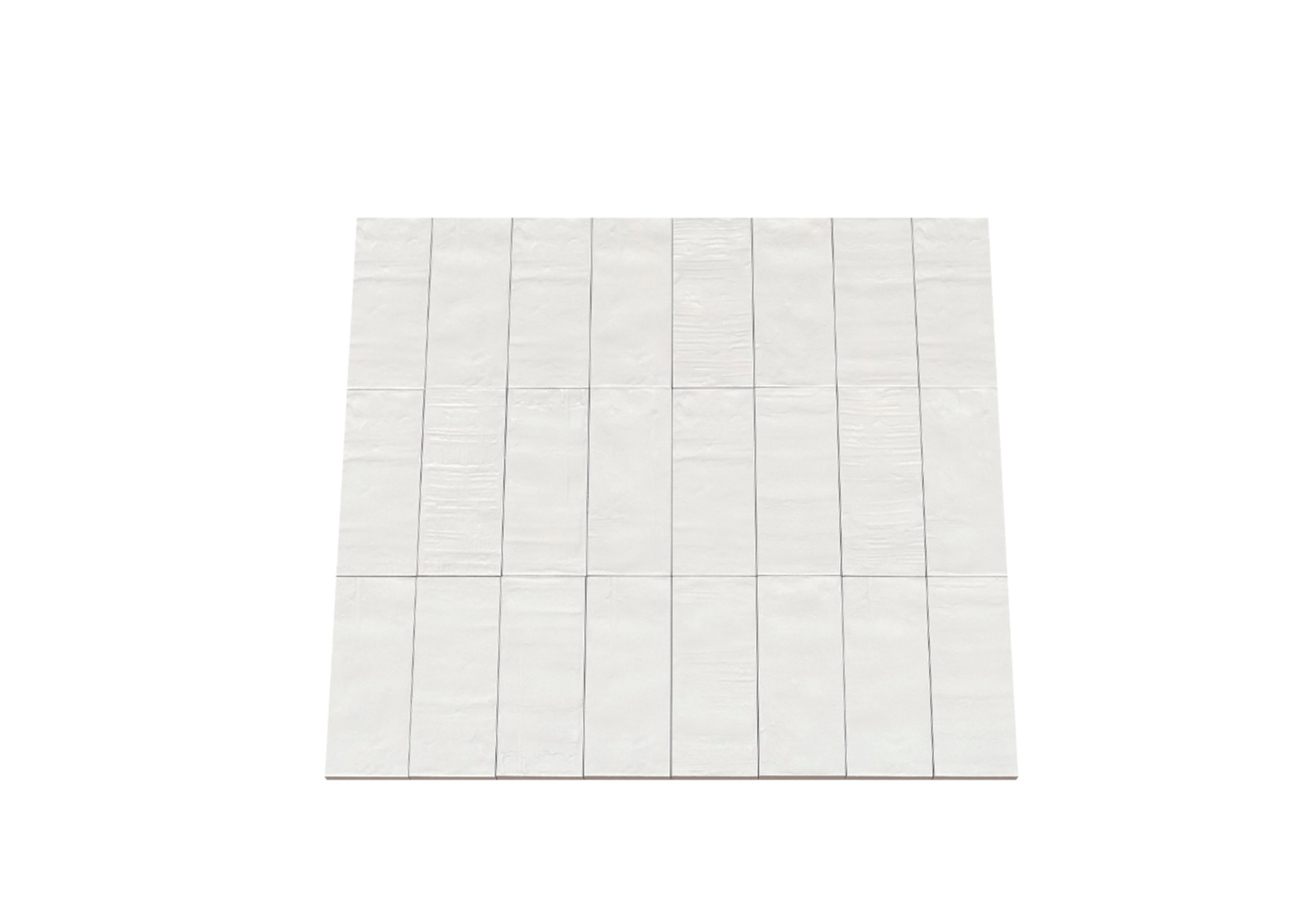 Carreaux Forme, Bianco, 3x8, mat, 9,72 pc/boîte