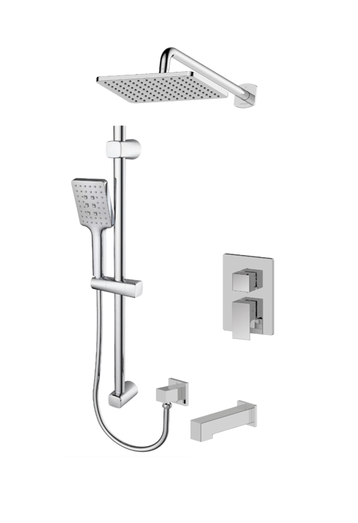 Finish for Kit Kalissa Tenzo Pro 2 & 3 functions pressure balanced - 1 Color.