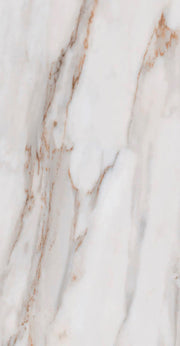 Carreau de céramique Calacata Gold mat 12 x 24 po, boîte de 20,34 pi²