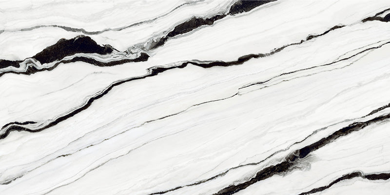 Porcelain Slab Teracanto - Charcoal White 12mm 126x63 in.