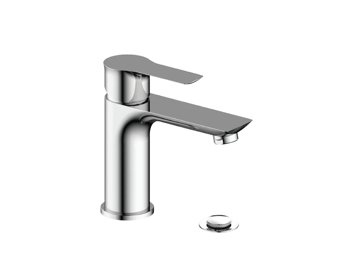 Galia Single Hole Lavatory Faucet With Drain (overflow)