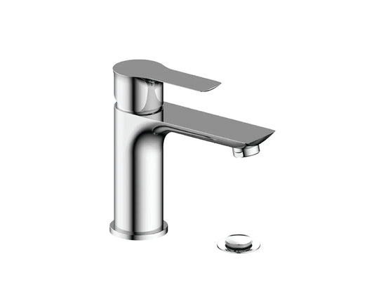 Robinet de lavabo monotrou Galia avec drain (trop-plein)