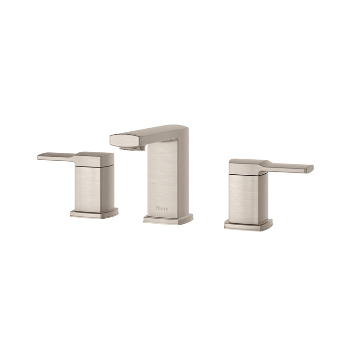 2 Handle 8" Widespread Bathroom Faucet, 1.2 GPM flow rate