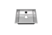 Stainless steel sink 23x18x10 in.  (584 x 457 x 254 mm)