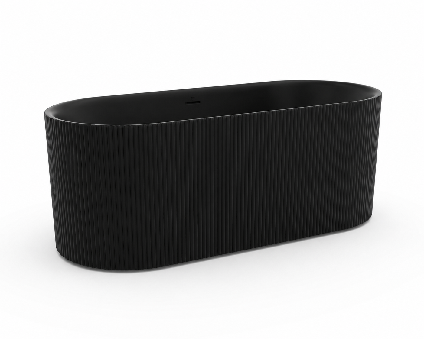 Freestanding Bathtub Zebra Black 60”.