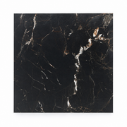 Ceramic Tile - An. Lux Laurent Collection 24x24 in Noir Matte