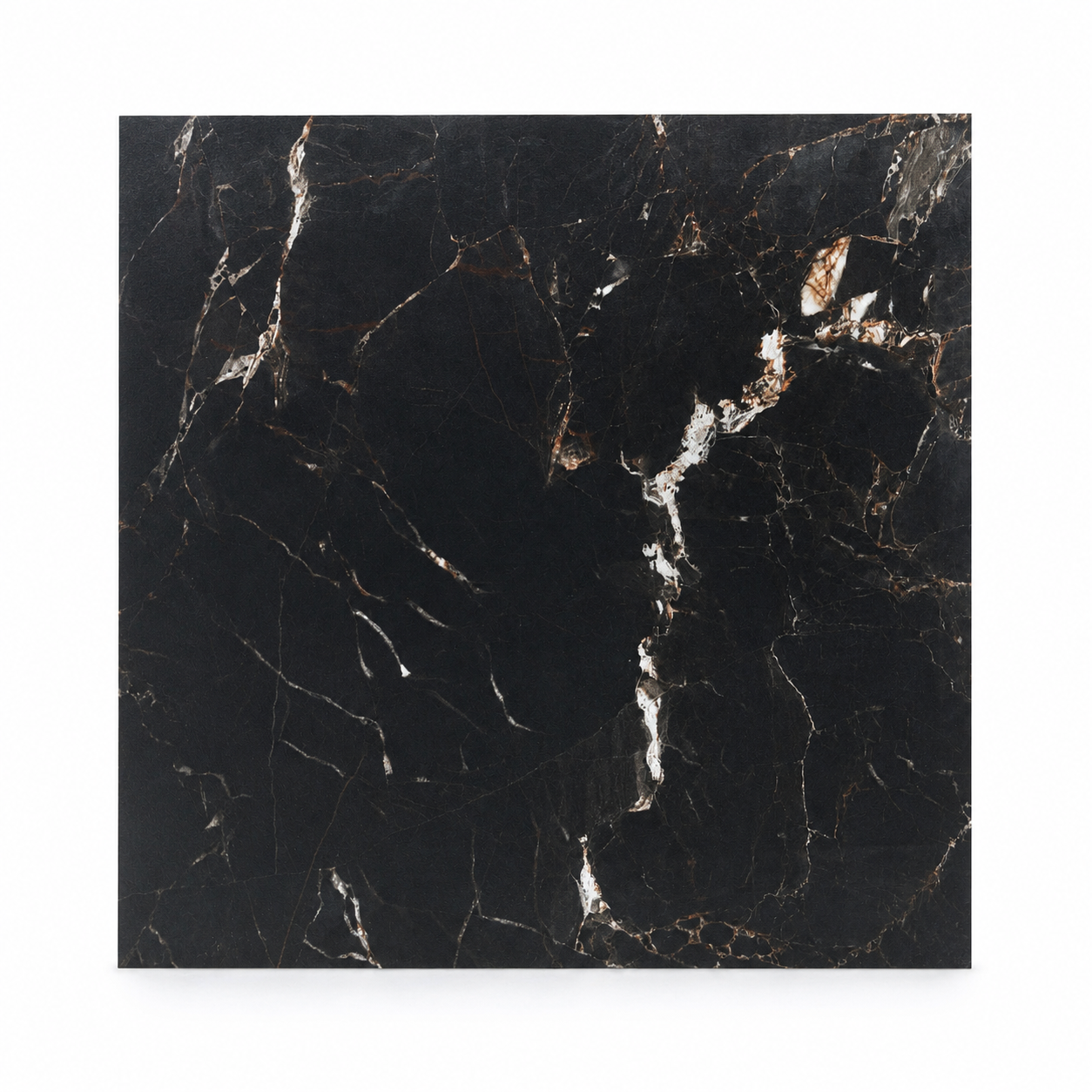 Ceramic Tile - An. Lux Laurent Collection 24x24 in Noir Matte