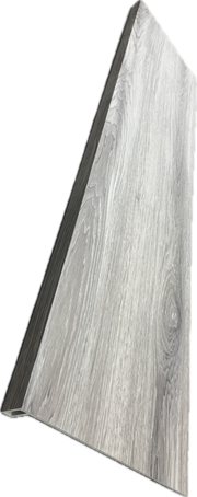 Vinyl Stair with Riser Natural Grey