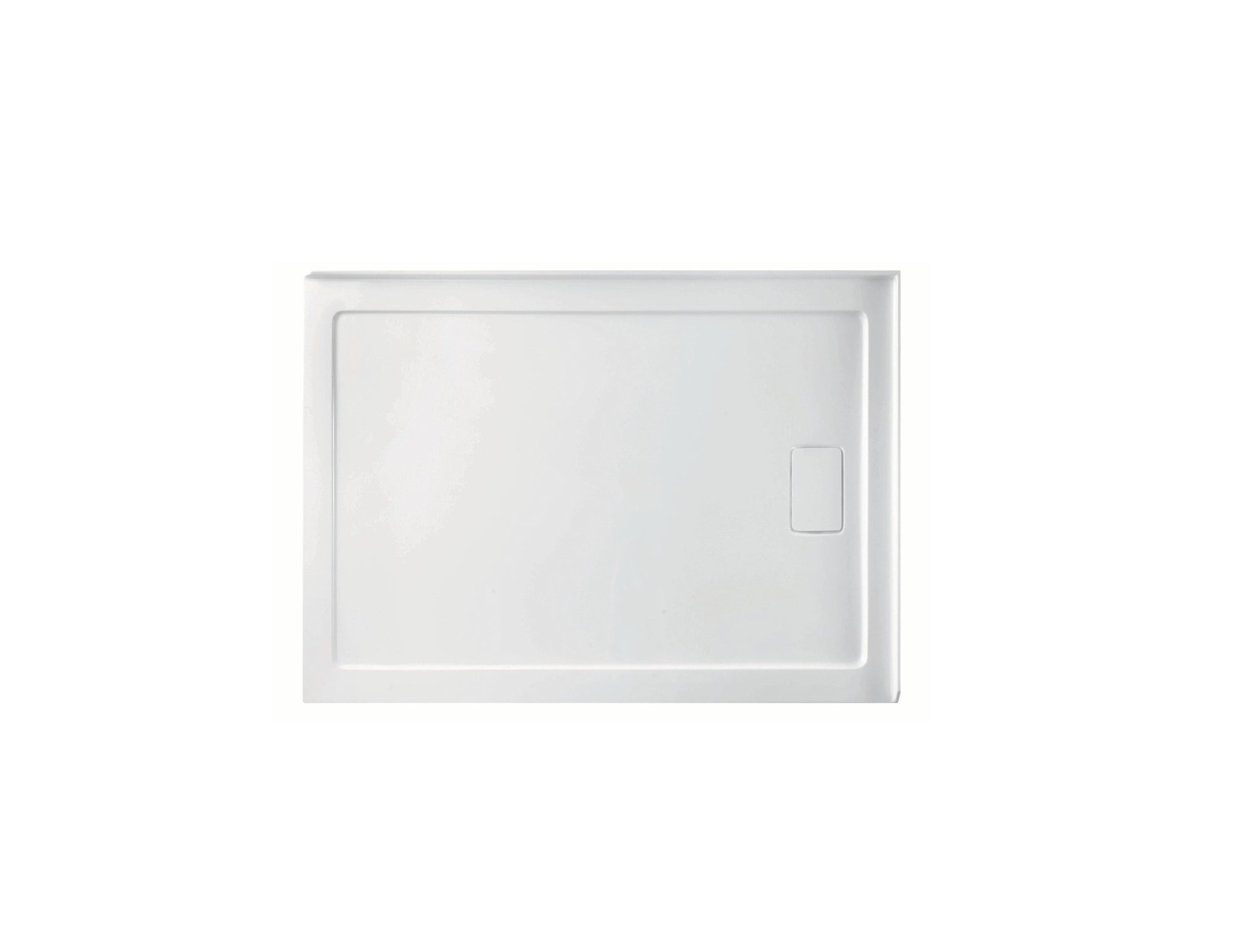 Shower Base Rectangle Right Drain 48x36x3 in