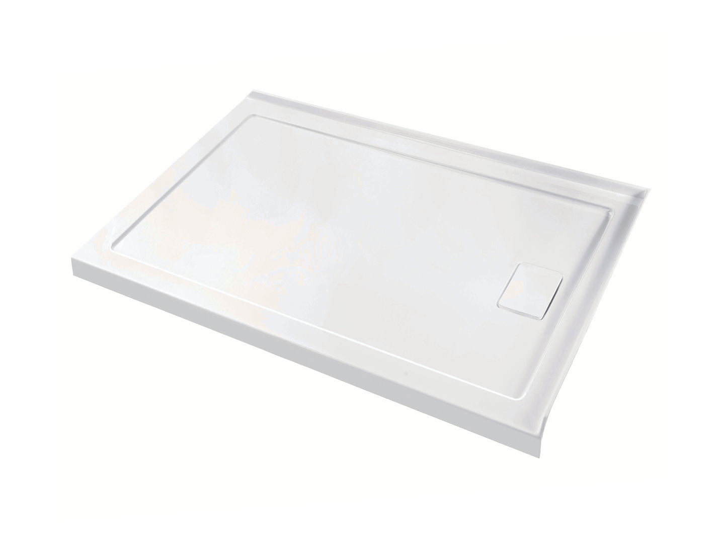 Shower base Rectangle Right Drain 48x32x3 in