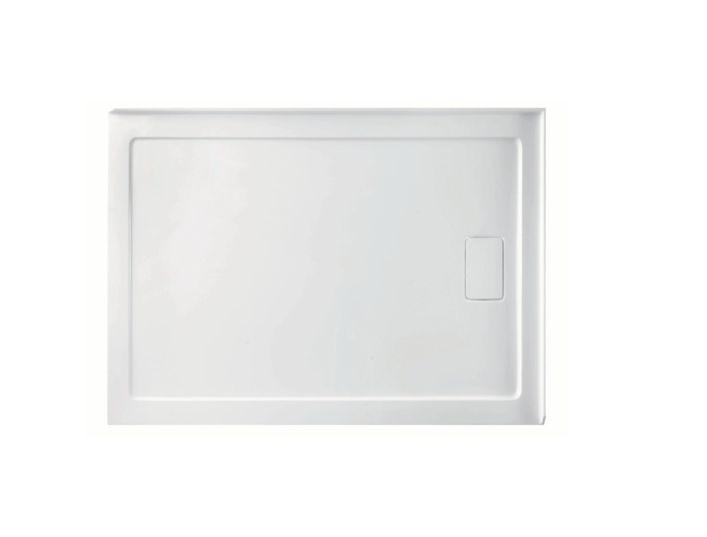 Shower Base Rectangle Right Drain 48x36x3 in