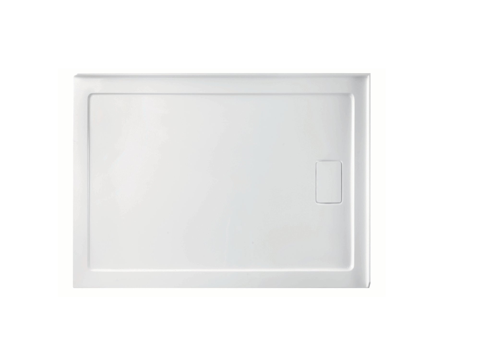 Shower Base Rectangle Right Drain 48x36x3 in