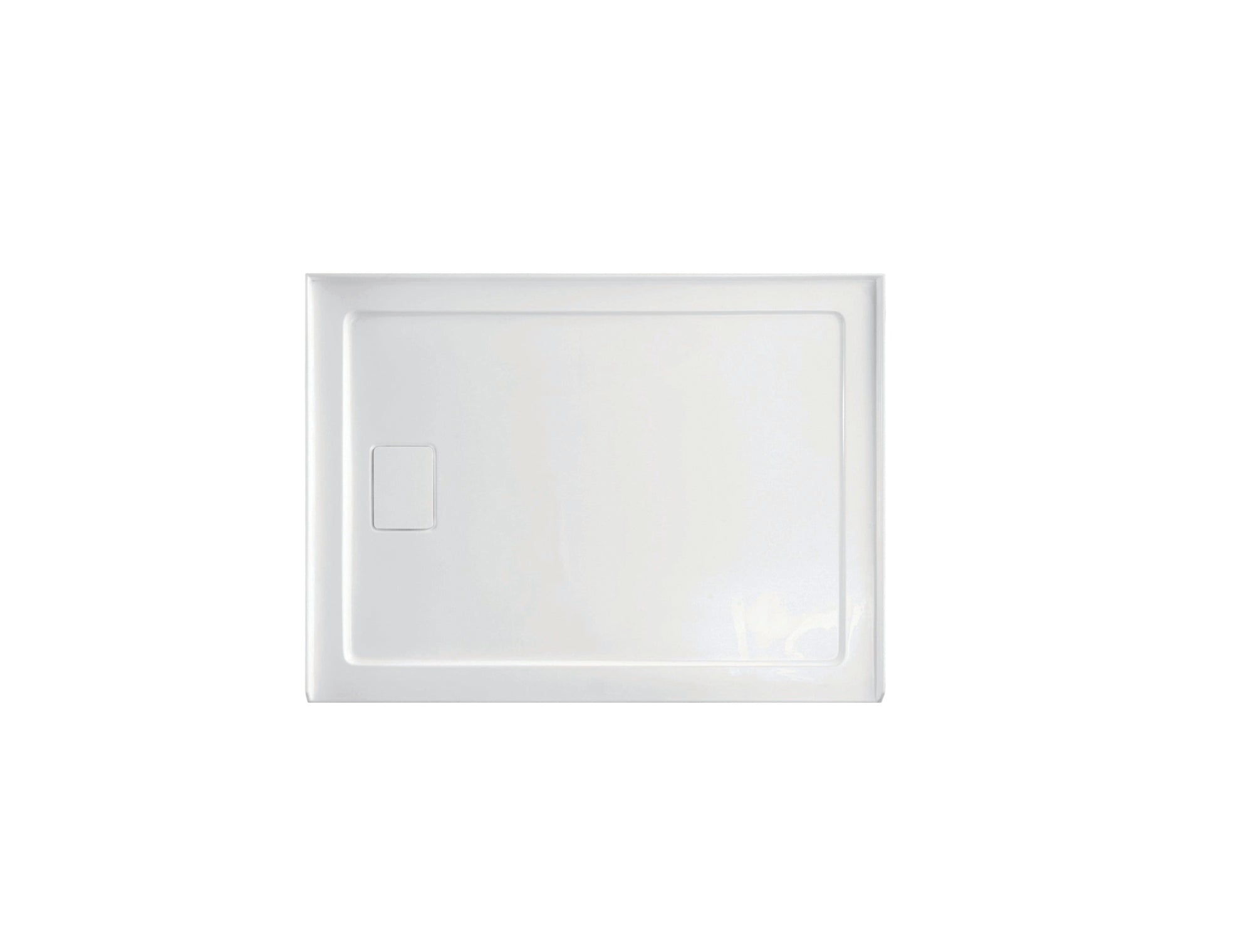 Shower Base Rectangle Left Drain 48x36x3 in
