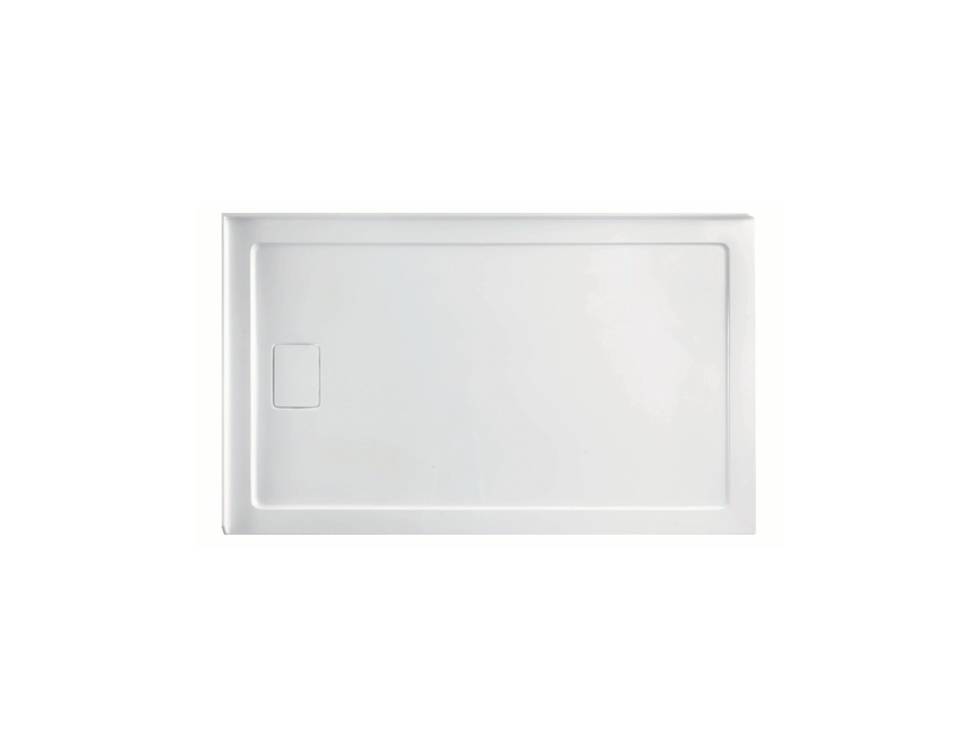Shower Base Rectangle Left Drain 60x36x3 in
