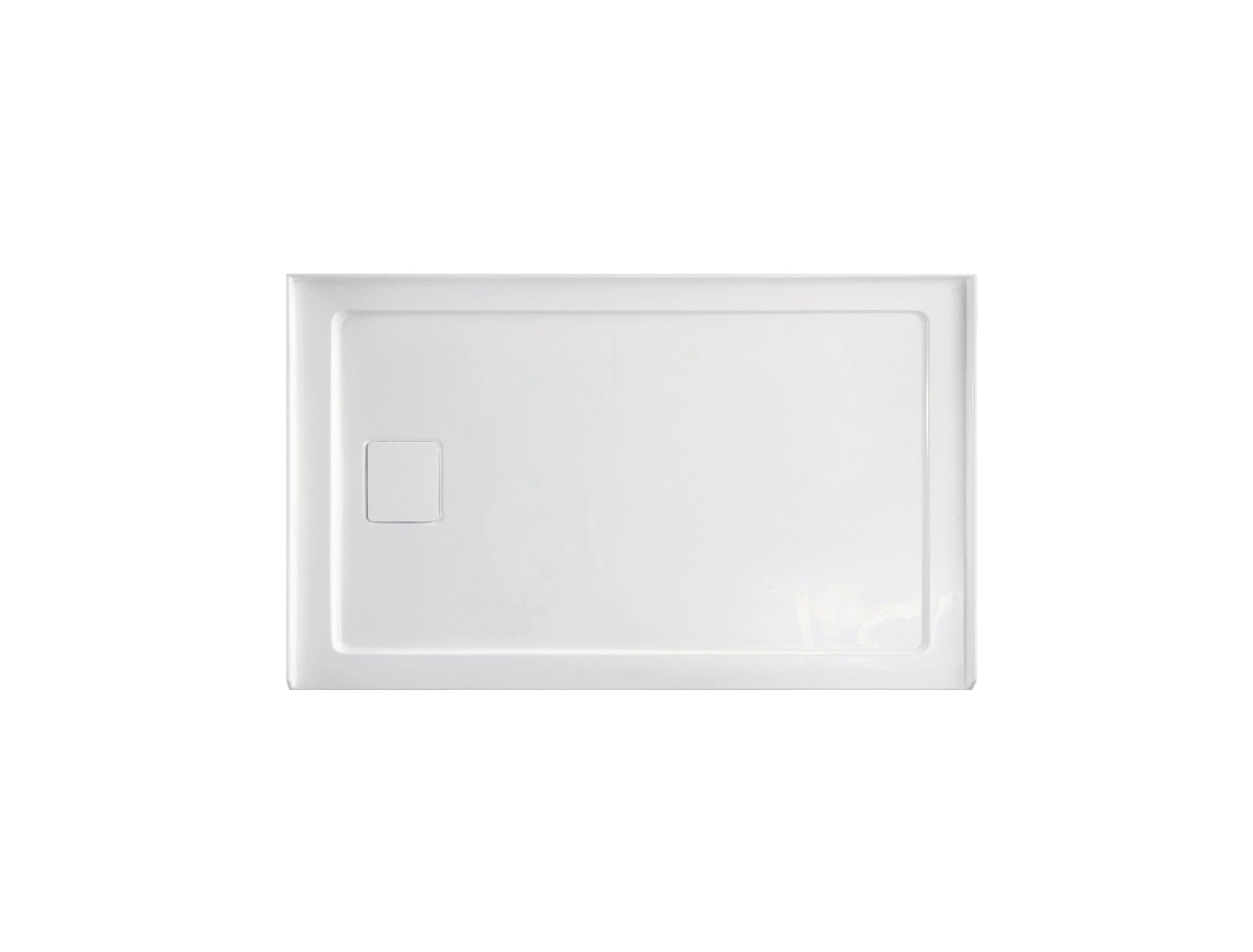 Shower Base Rectangle Left Drain 60x36x3 in