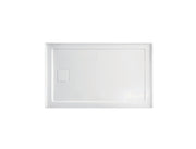 Shower Base Rectangle Left Drain 60x32x3 in