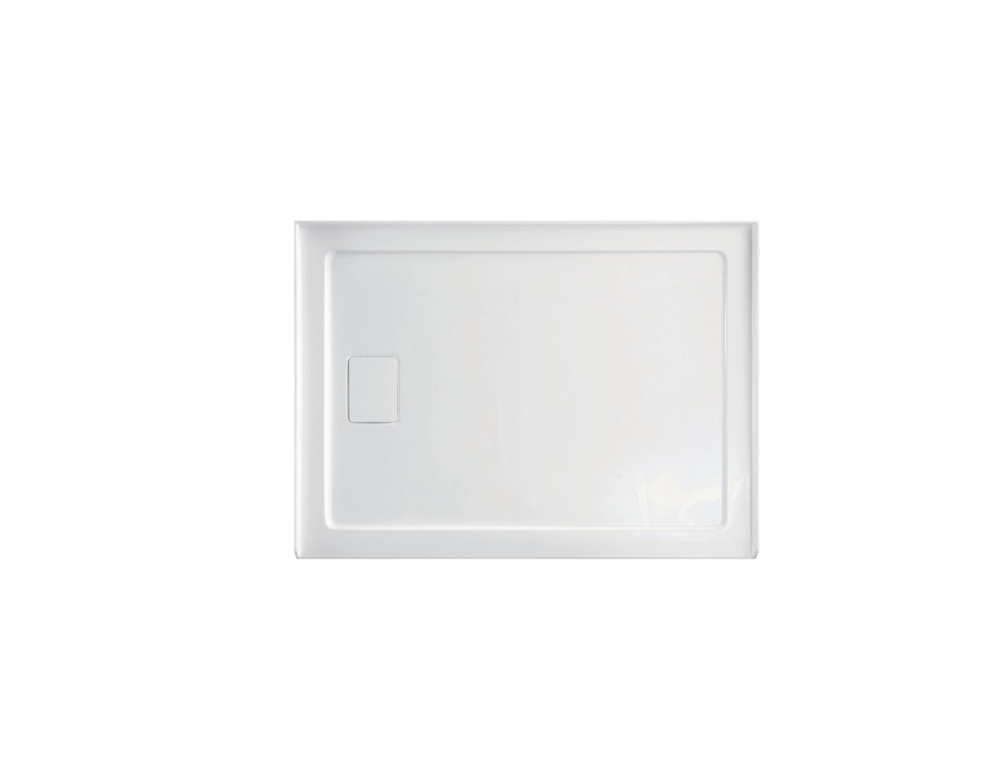 Shower Base Rectangle  Left  Drain 48x32x3 in