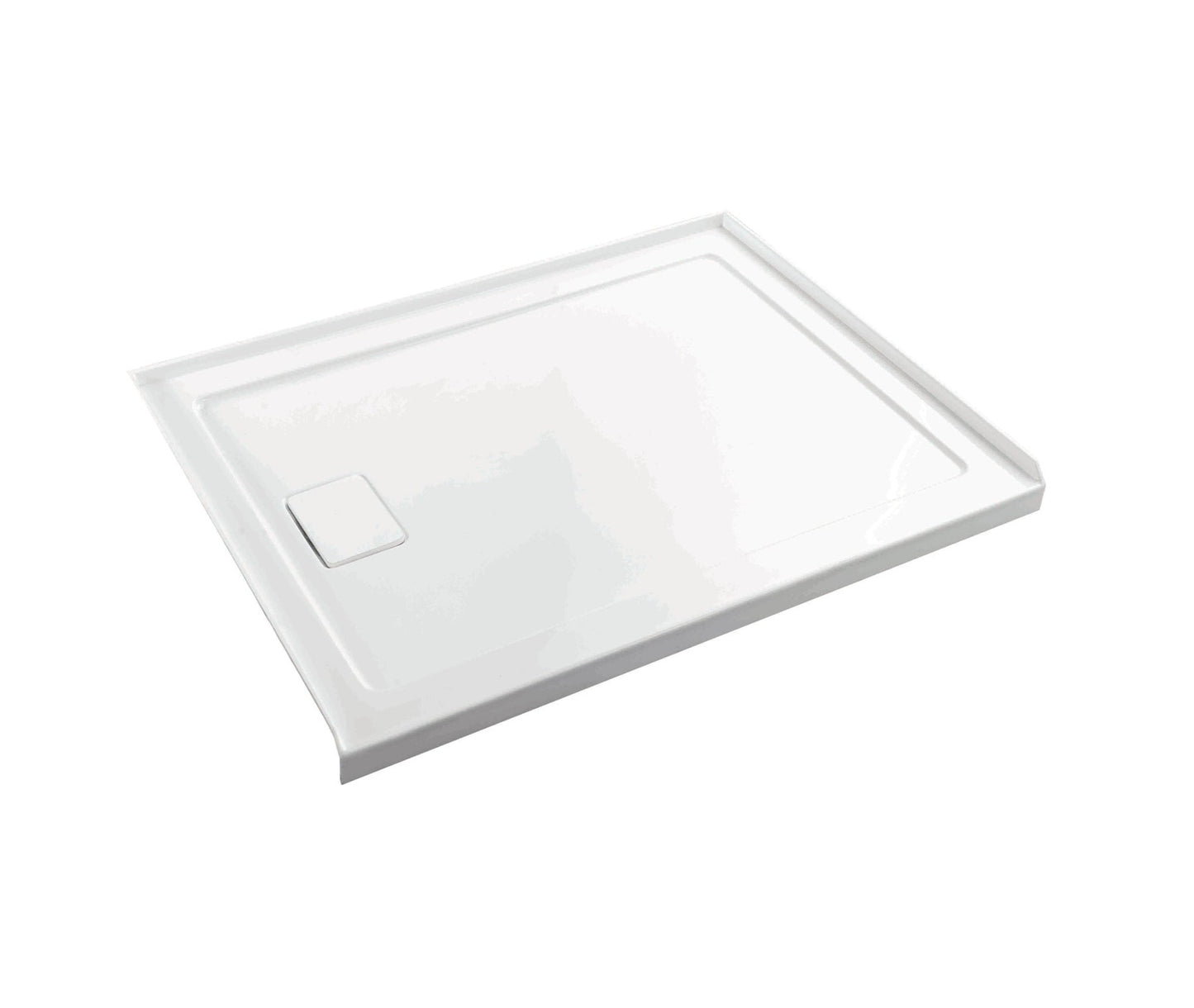 Shower Base Rectangle Left Drain 60x30x3 in