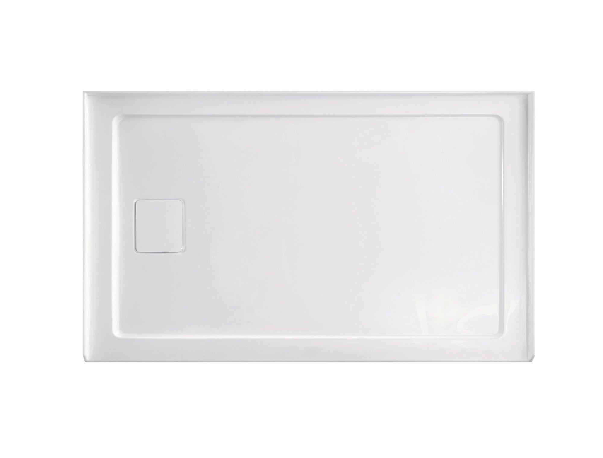 Shower Base Rectangle Left Drain 60x36x3 in