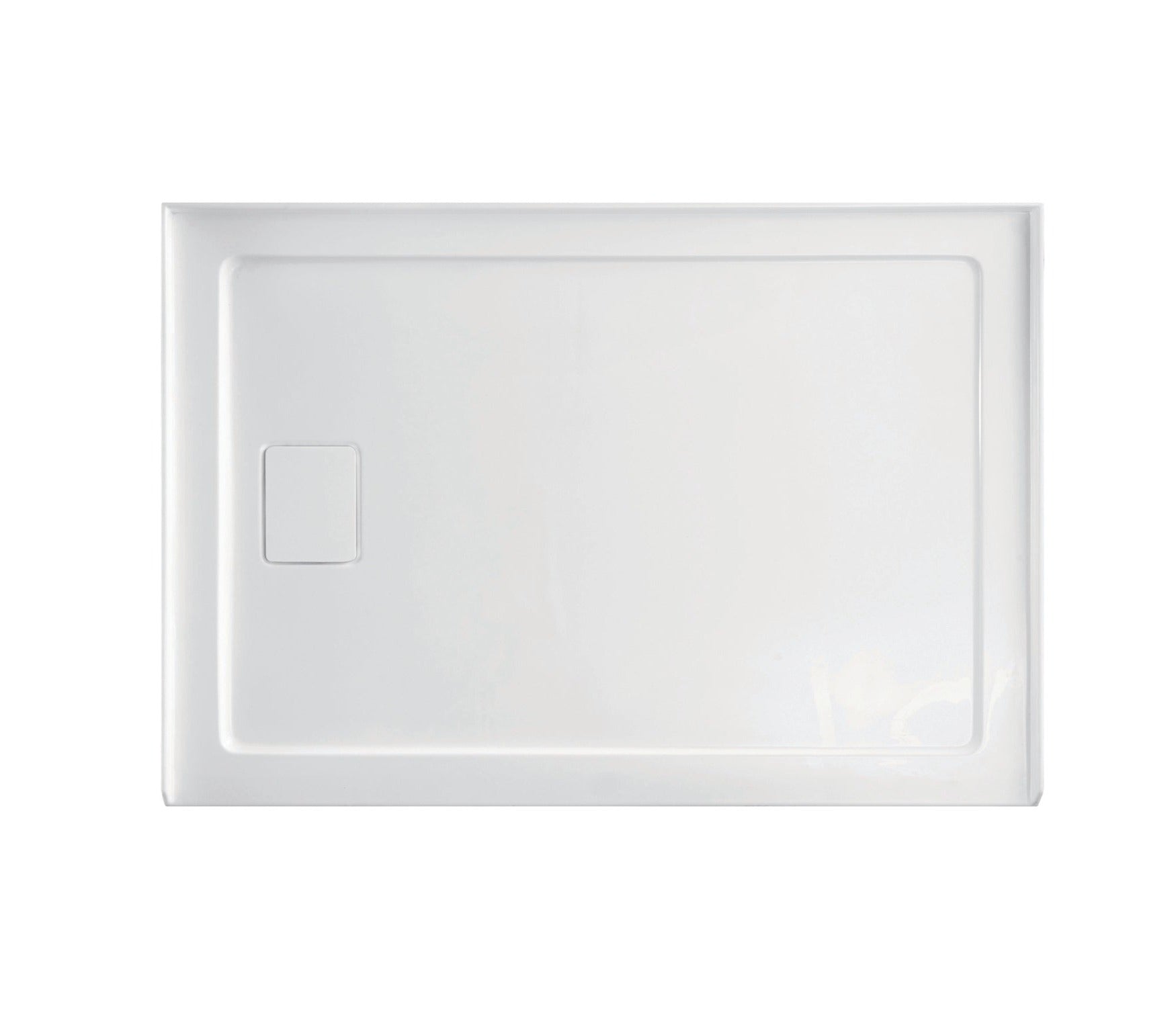 Shower Base Rectangle Left Drain 60x32x3 in