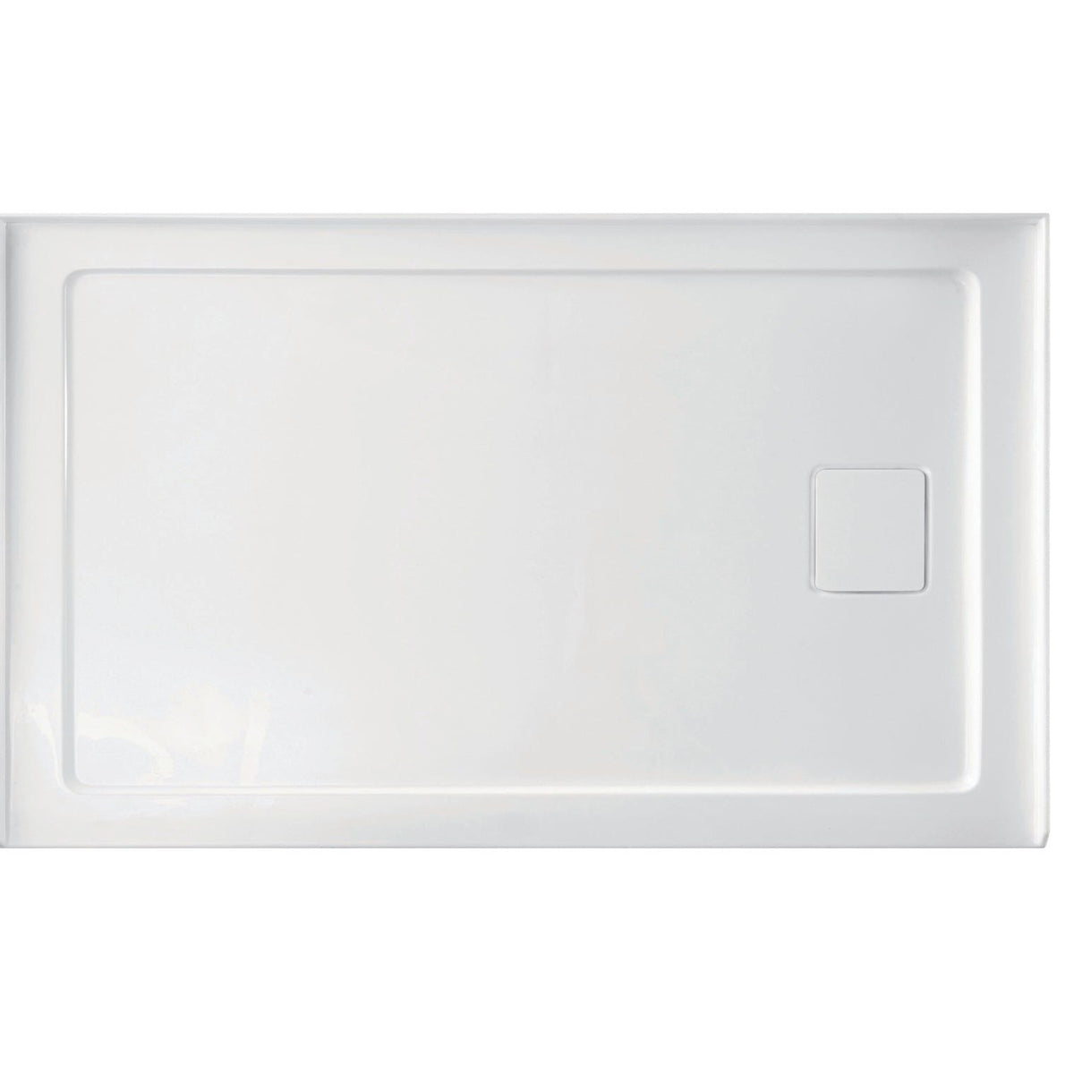 Shower Base Rectangle Right 60x36x3 in - JND-3DTC6036R.