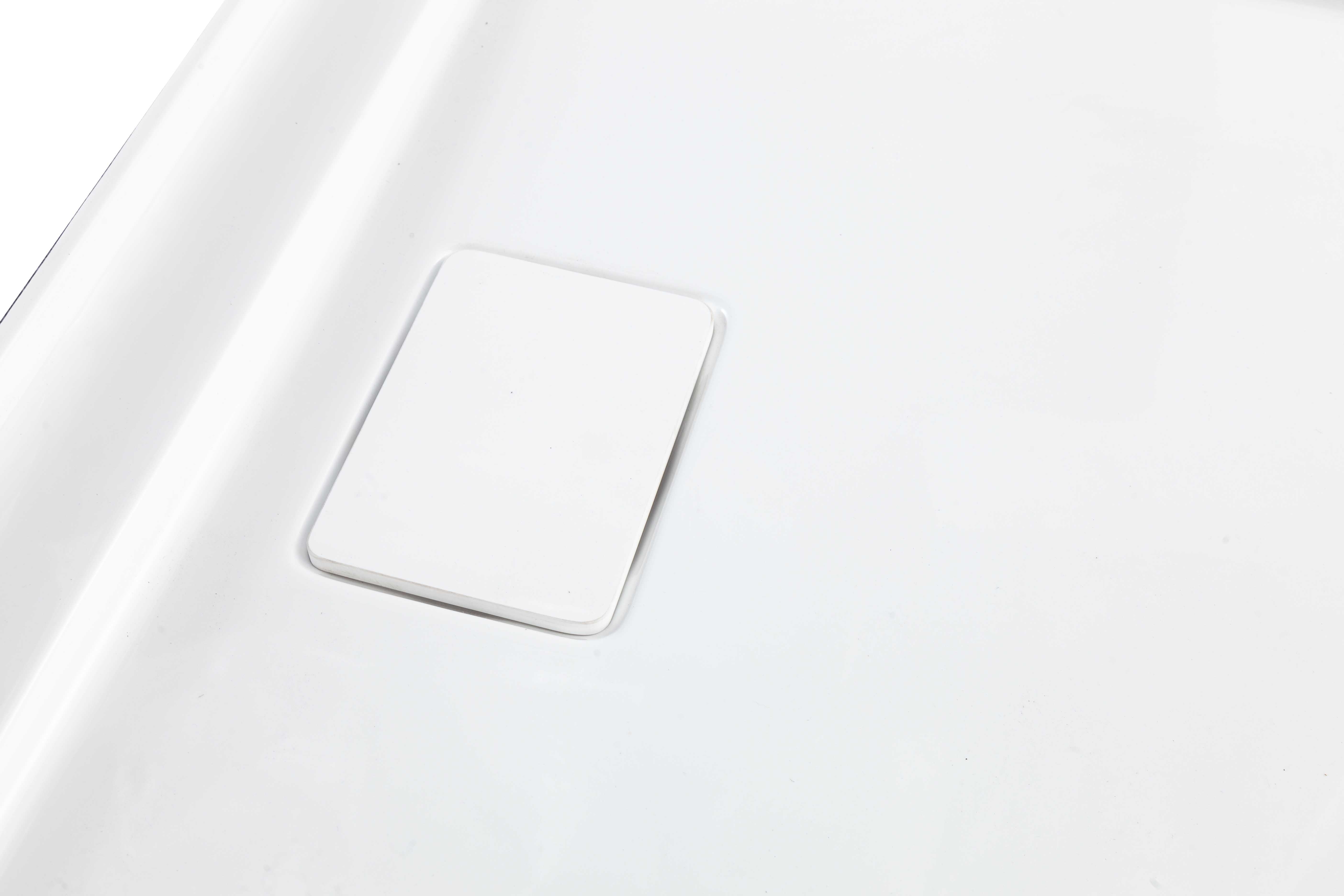 Base de douche rectangulaire drain à gauche 60x36x3 po