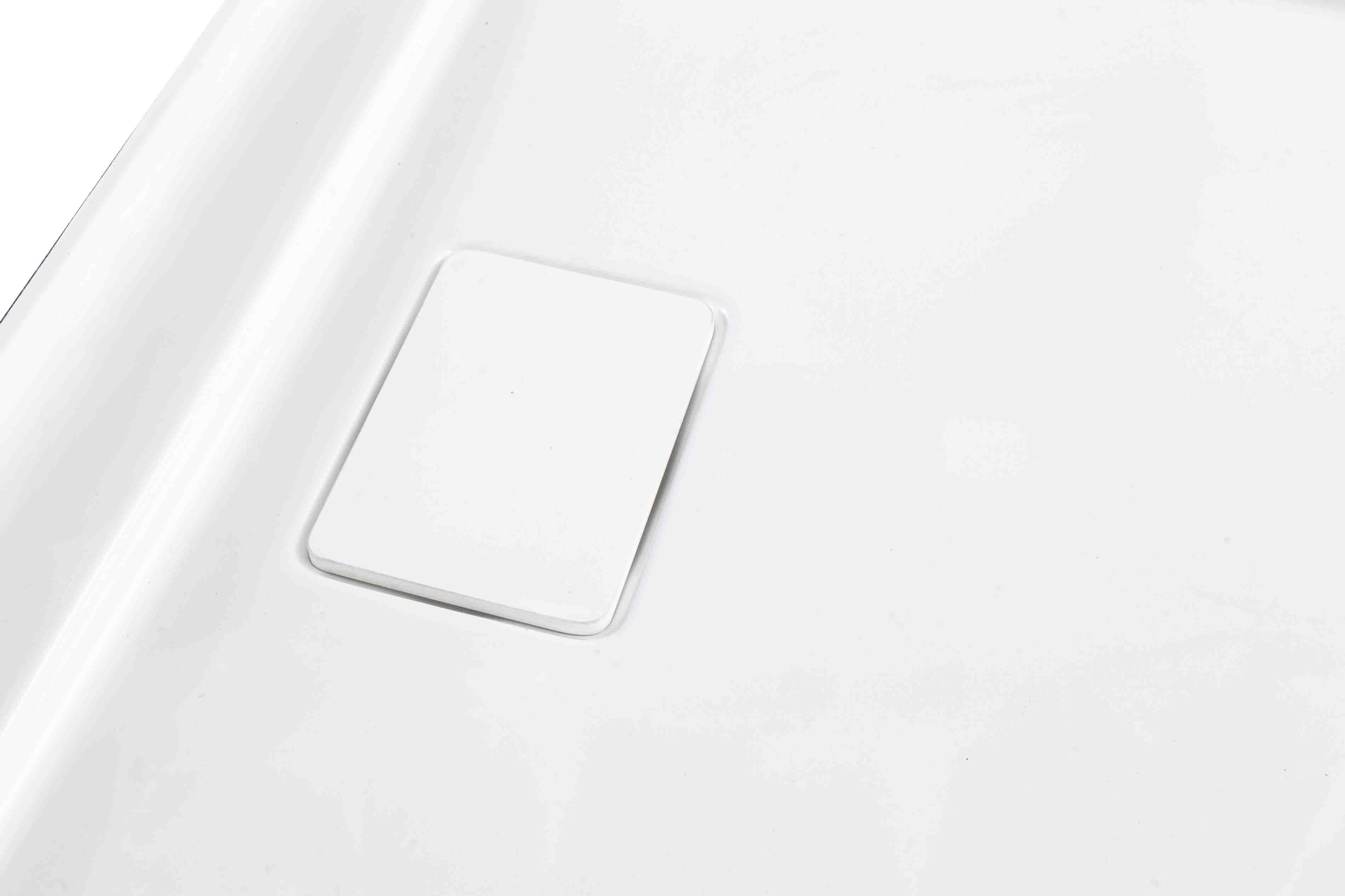 Base de douche Rectangulaire Drain à Gauche 48x36x3 po