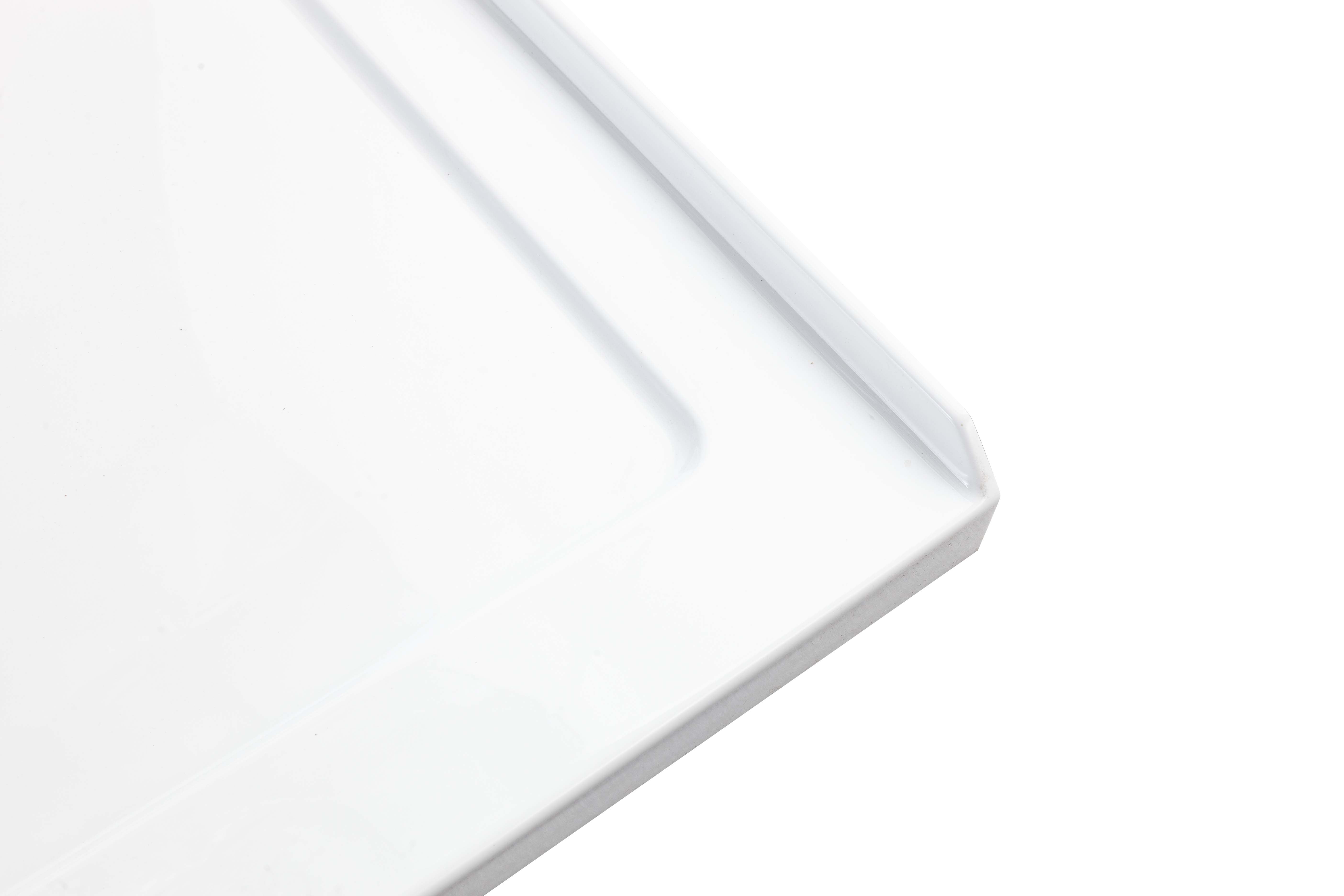 Base de douche rectangulaire drain à gauche 60x36x3 po