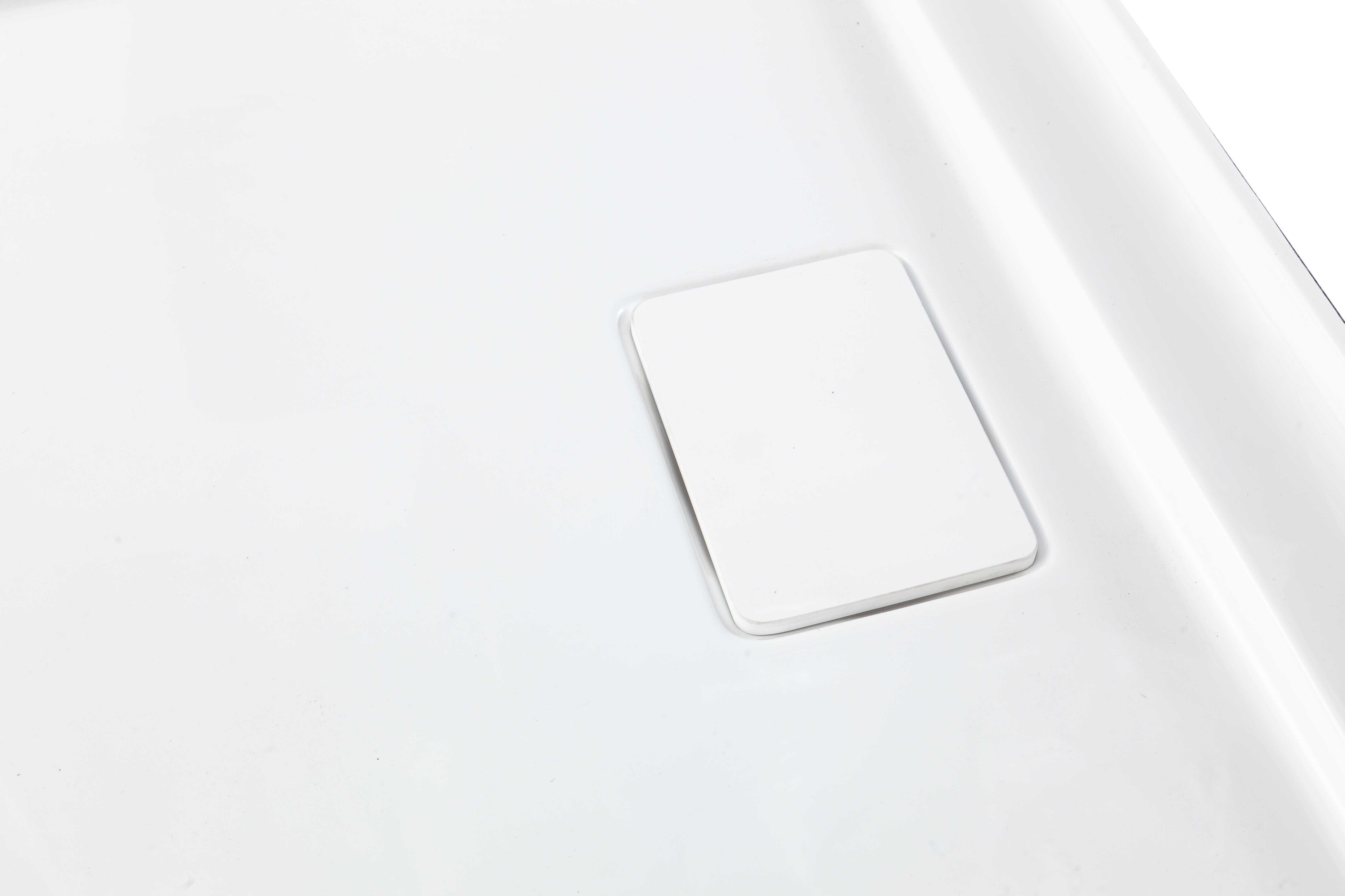 Base de douche rectangulaire drain à droite 48x36x3 po