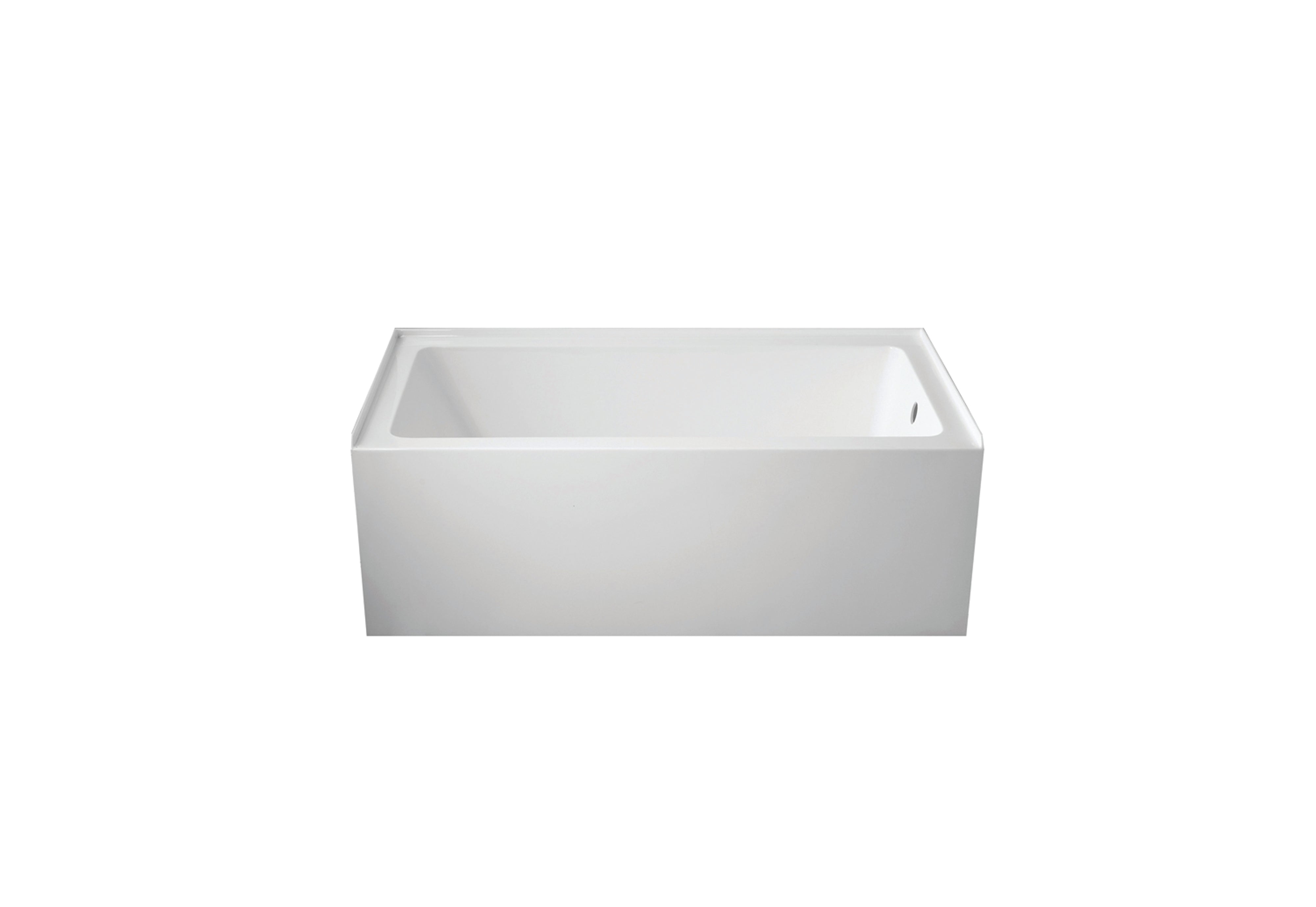 Alcove Bathtub Right Drain 60x30x22.5 in 3 Wall