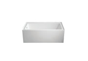 Alcove Bathtub Left Drain 60×30×22.5 in 3 Wall