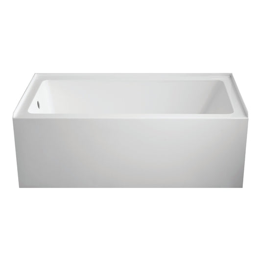 Alcove Bathtub Left Drain 60×30×22.5 in 3 Wall