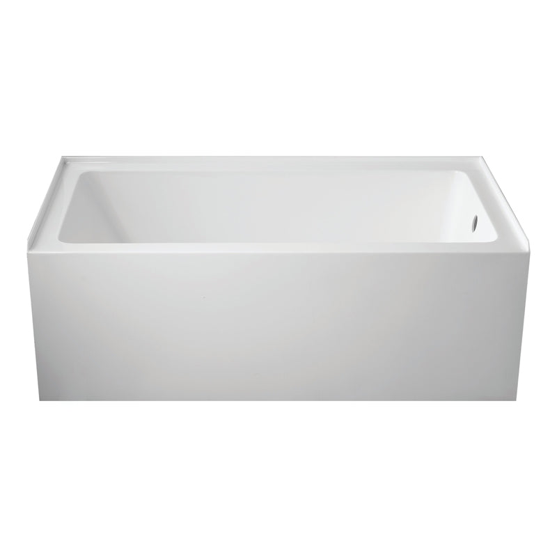 Alcove Bathtub Right Drain 60x30x22.5 in 3 Wall