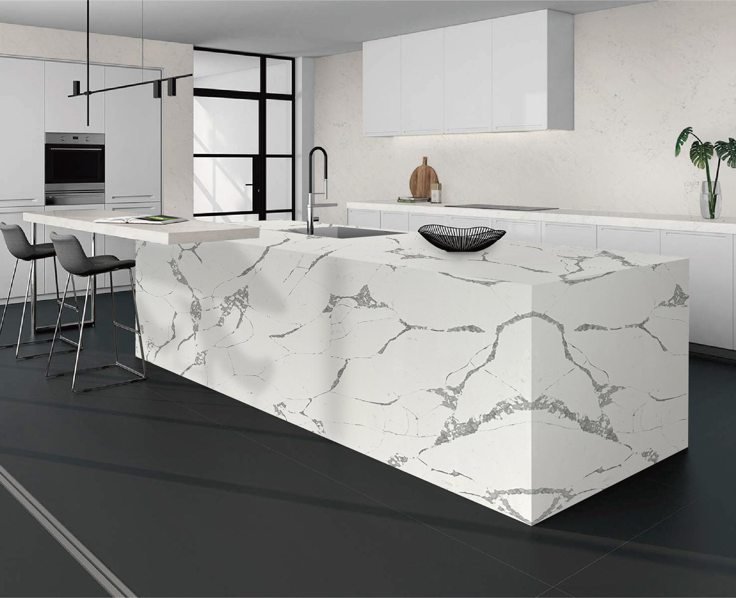 Countertop Quartz 2cm - 3cm KD005 SF