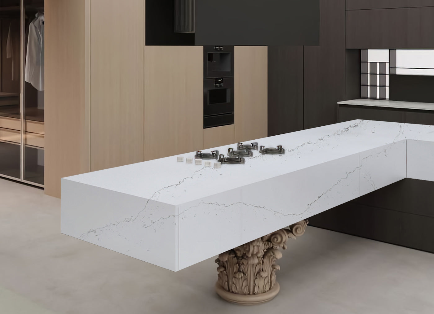 Comptoir Quartz 2cm - 3cm KV009 SF