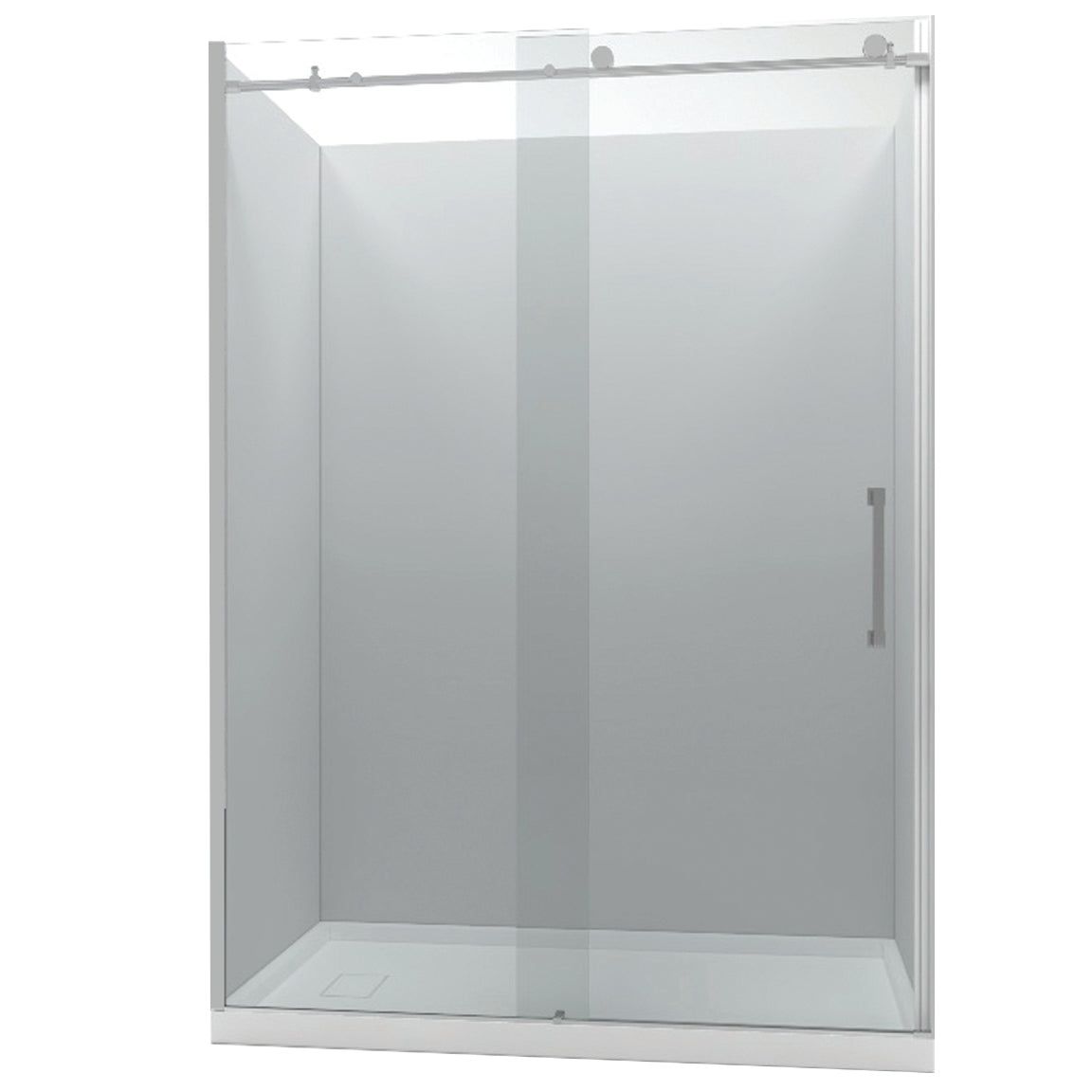 Shower Door W48 x H78 in Round Tube - LBS7812-48.