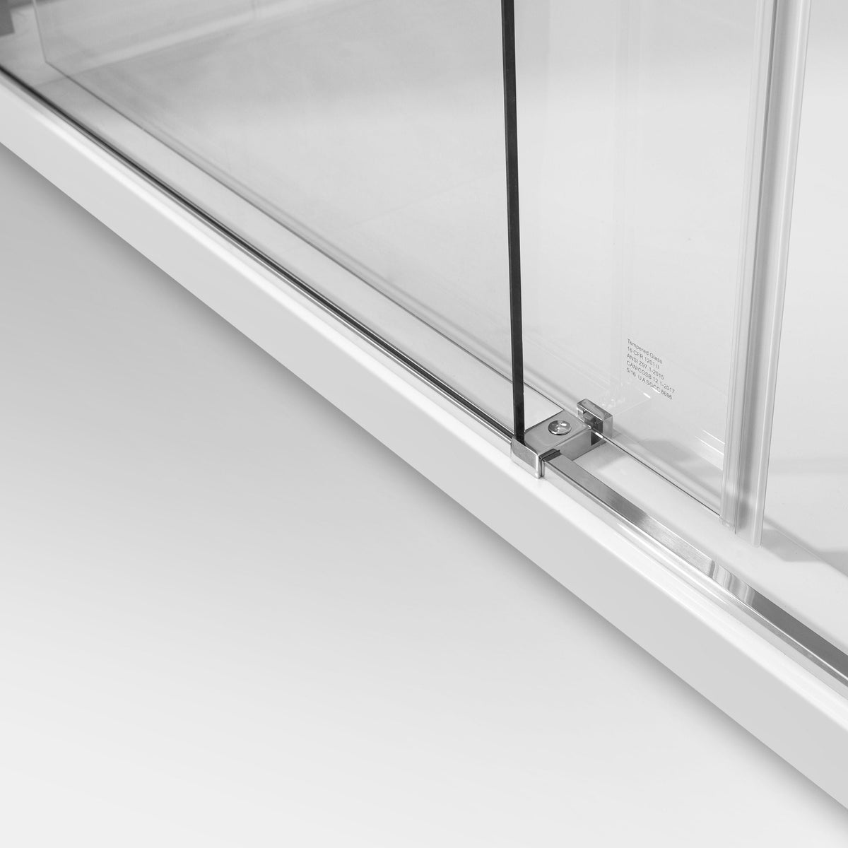 Shower Sliding Door W60 x H78 in. Round Tube - LBS7812-60.