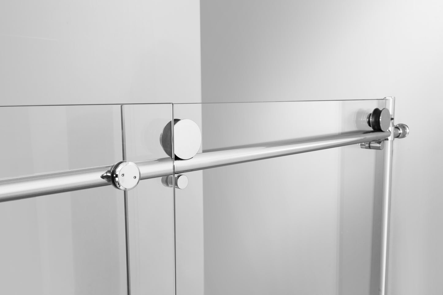 Shower Door W60 x H78 in. Round Tube