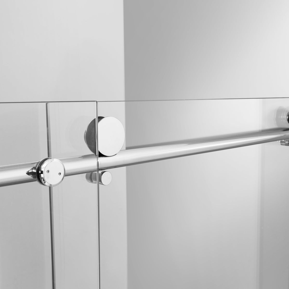Shower Sliding Door W60 x H78 in. Round Tube - LBS7812-60.