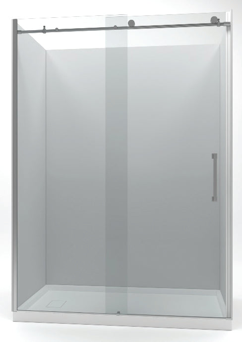 Shower Door W60 x H78 in. Round Tube